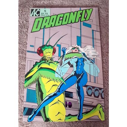 Dragonfly #5 : Americomics : 1986 : fine(6.0) .
