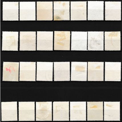 Provincial Costumes: 28 Values - Austria 1948/52 - Used Hinged