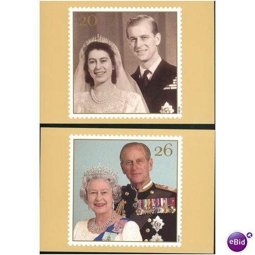 GB PHQ's mint set 1997 - Royal Golden Wedding Anniv