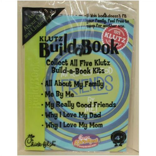 2012 Chick-fil-A Klutz Build A Book My Really Good Friends Mint in Package