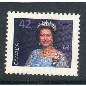 Canada 1991 - 42c Queen Elizabeth 11 - unused