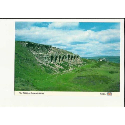 Yorkshire ROSEDALE ABBEY Old Kilns Postcard by Dennis (P.3934L)