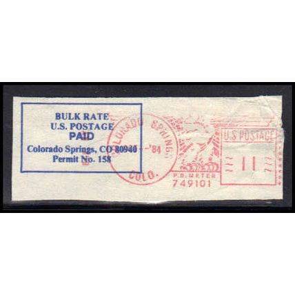 Used 11c Meter with Permit Colorado Springs, CO. E0184