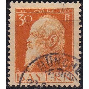 GERMANY Bayern Bavaria [1911] MiNr 0081 I ( O/used ) [02]