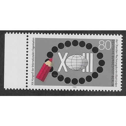 BERLIN - 1986 U/M 80pf 'SUPREME AUDITS ORGANISATION' (EBID66-061)