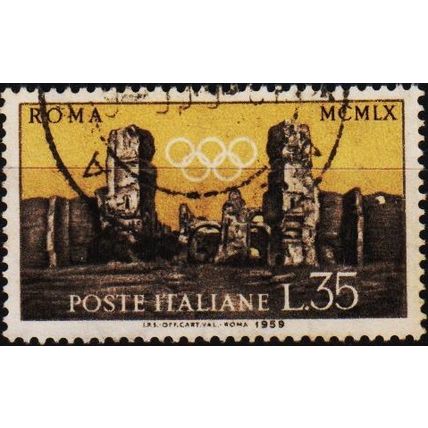 Italy. 1959 35L S.G.998 Used