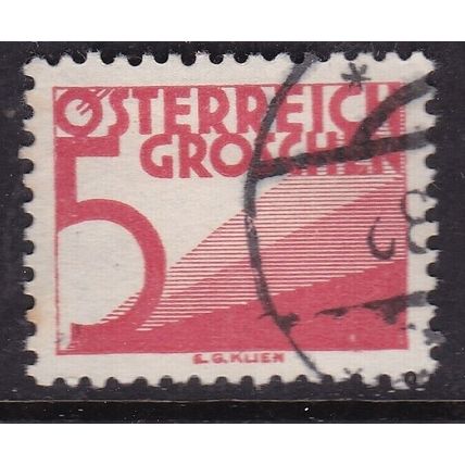 Austria 1925 Postage Due 5g Fine Used SG D593 VGC