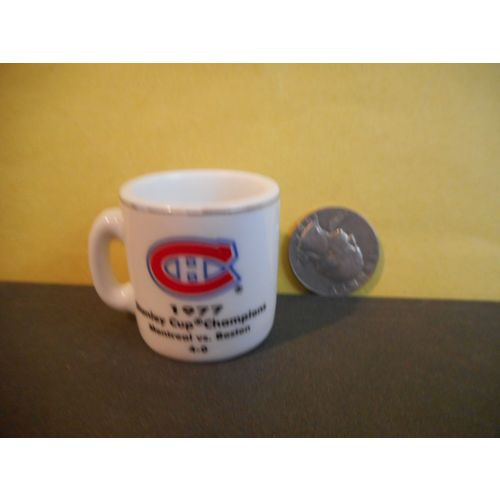 Mini Gumball Mug Montreal Canadians 1977,Cup Crazy