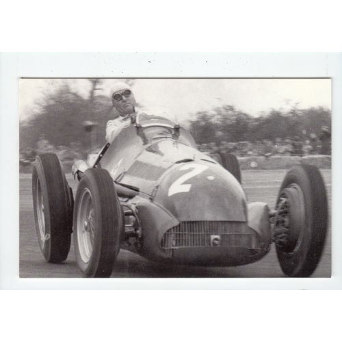 Alfa Romeo Tipo 158 Dr Giuseppe Farina Formula 1 Racing Car 1989 Postcard F1