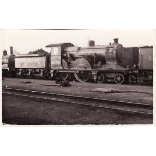 Railway Photo LNER D13 8030 Norwich Thorpe Great Eastern Holden 4-4-0 Loco GER