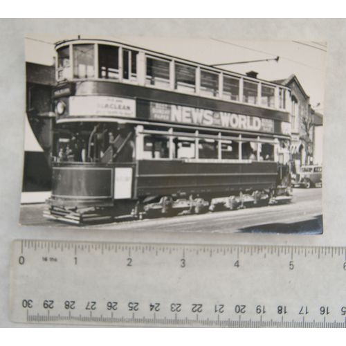 Photo London Tram no. 2200 in 1938
