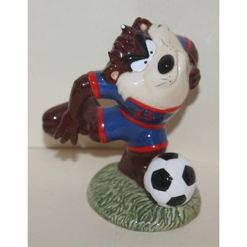 Warner Bros. Looney Tunes Taz Soccer Player Figurine