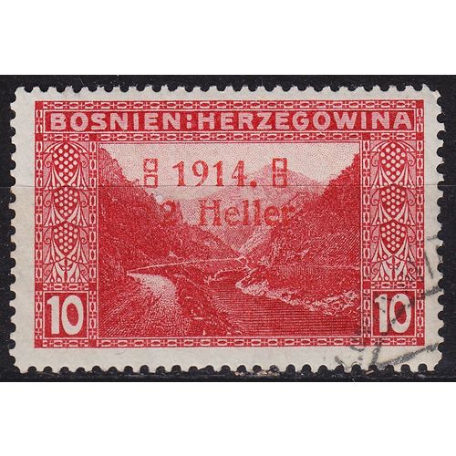 ÖSTERREICH AUSTRIA [BosHerz] MiNr 0090 I ( O/used )