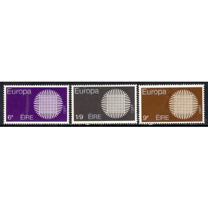 Ireland Eire 1970 QE2 Set Europa Umm SG 276 - 278 ( T635 )