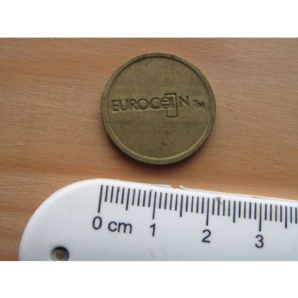 Eurocoin TM Double Ribbed Token (e133)