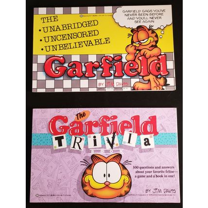 Lot of 5 Vintage Garfield Used PBs~Judgment Day/Truth About Cats/Gets a Life +2