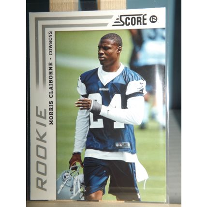 2012 Panini Score MORRIS CLAIBORNE (Dallas Cowboys) Rookie Card #358