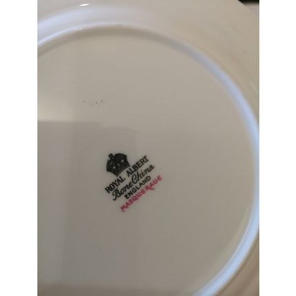 Royal Albert masquerade Dark Brown Side/Tea Plate
