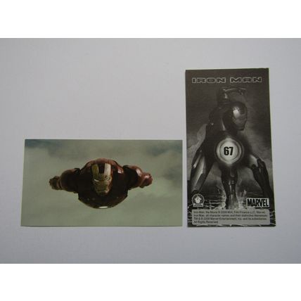Marvel - Iron Man The Movie 2008 - Preziosi Sticker Drop-down Choice (e18)