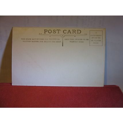 interior, THE CHURCH, COCKINGTON, Torquay, Devon unused antique postcard #