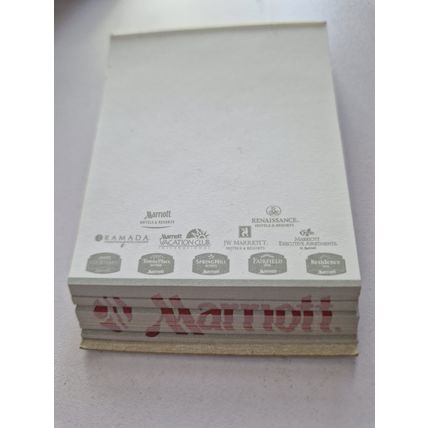 Vintage Marriott Group Note Pad