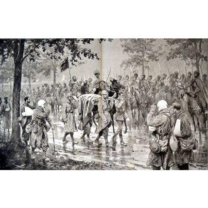 BATTLE OF CHAMPAGNE - GENERAL MARCHAND 1915 Georges Scott FRANCE WORLD WAR I