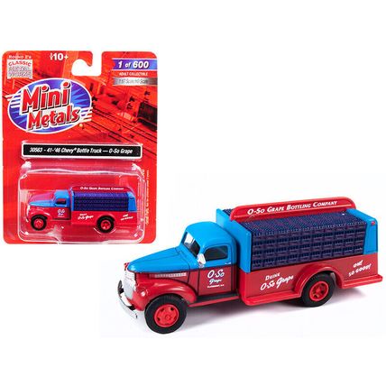 1941-1946 Chevrolet Delivery Bottle Truck "O-So Grape" 1/87 (HO) Scale Model ...