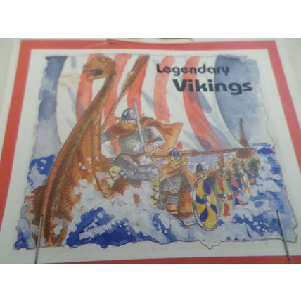 Legendary Vikings - Diecast figures - approx 4cm high - Winter Reproductions Ltd