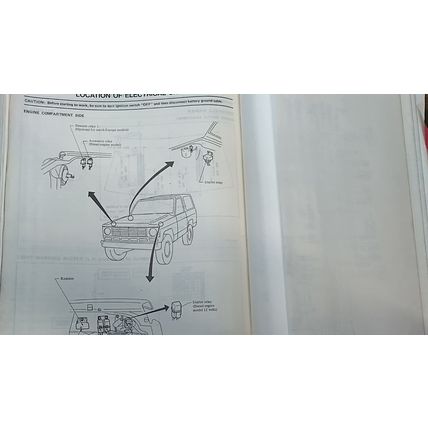 1985 nissan patrol model 160 series genuine service manual overhaul reference