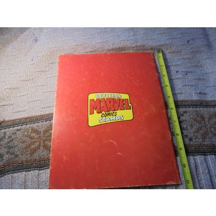 1976 OFFICIAL MARVEL COMICS SUPER HERO STAMP ALBUM BOOK!! VF/NM! $45.00 Shipped!