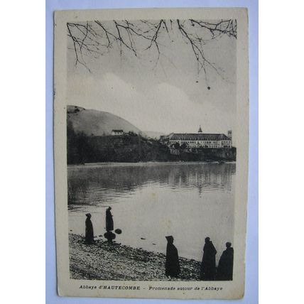 vintage postcard Abbeye d'Hautecombe