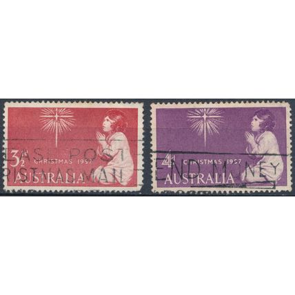 Christmas - Australia 1957 - FH - SG 298/9 (D)