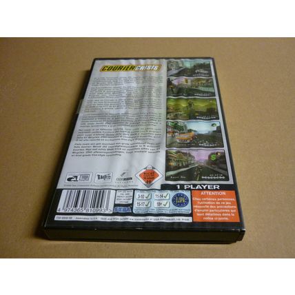 COURIER CRISIS SEGA SATURN GAME BOXED WITH MANUAL