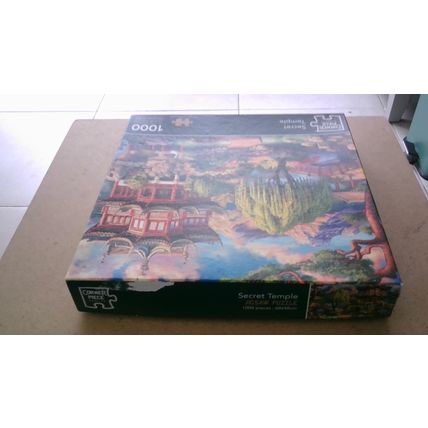 SECRET TEMPLE Jigsaw Puzzle (1000 Piece) Corner Piece Puzzles