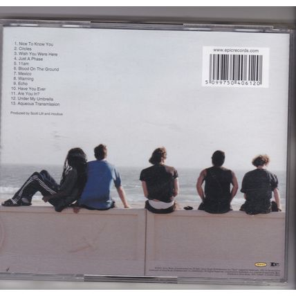 Incubus : Morning View. (2001) CD Album