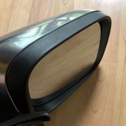 07-14 Volvo XC90 R Passenger Right BLIS Power Mirror Chrome OEM 31297335