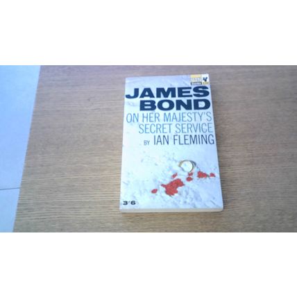 JAMES BOND: ON HER MAJESTY'S SECRET SERVICE. Ian Fleming. 007 (P/B) VINTAGE 1965