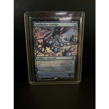 Synthesizer Labship Edge of Eternities Magic: The Gathering Trading Card