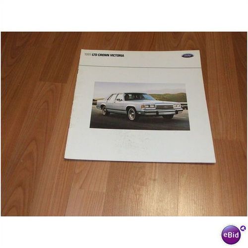 1991 Ford LTD Crown Victoria Sales Brochure