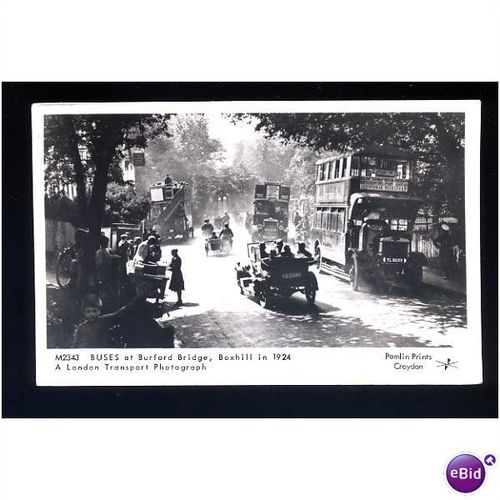 Surrey BOXHILL Burford Bridge Postcard by Pamlin (M2343)