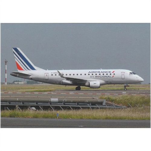 Air France Regional EMB 170 100 Aircraft Postcard (A22960)