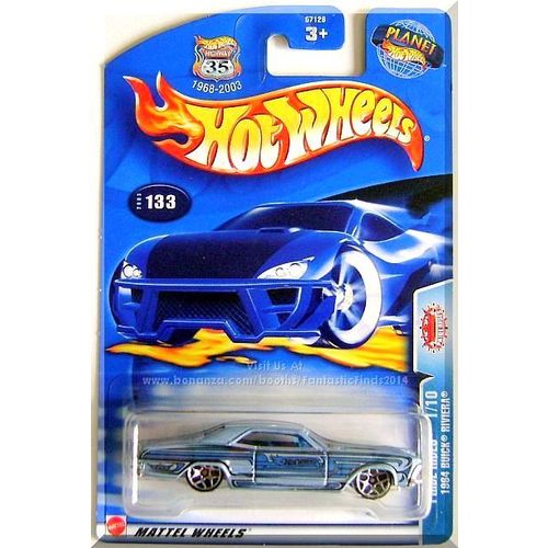 Hot Wheels - 1964 Buick Riviera: Pride Rides #1/10 - Collector #133 (2003)