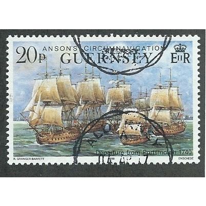 GUE 1990 20P '250TH ANN ANSONS CIRCUMNAVIGATION' FINE USED (EBID50-044)