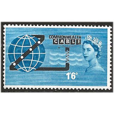 1963 Cable Phosphor SG645p Mounted Mint. . ..