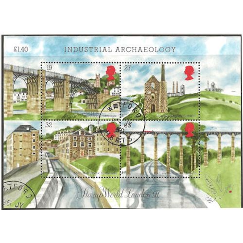 1989 All Commemoratives SG1419-1466 inc Greetings & Mini Sheet VFU Year Set.