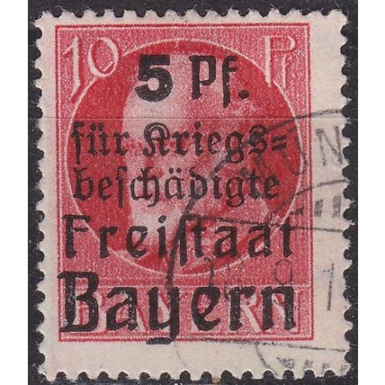 GERMANY Bayern Bavaria [1919] MiNr 0171 ( O/used )