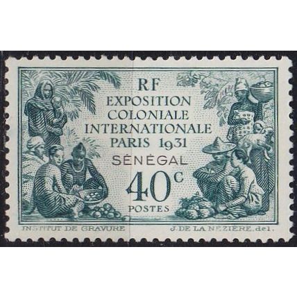 SENEGAL [1931] MiNr 0114 ( */mh )