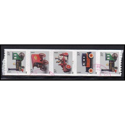 Used 3638-3641 37c Toys Very Fine PNC B12222/5 PA4375