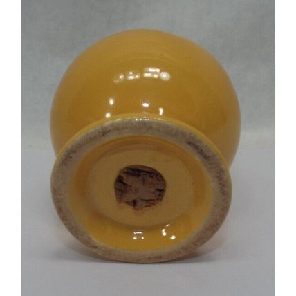 Vintage Fiesta Salt & Pepper Shaker Original Yellow Glaze Fiestaware 1930's