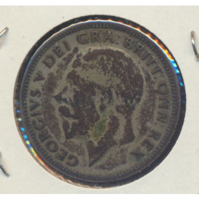 1930 Great Britain 1 Shilling .5 Silver Coin, Circulated & Ungraded